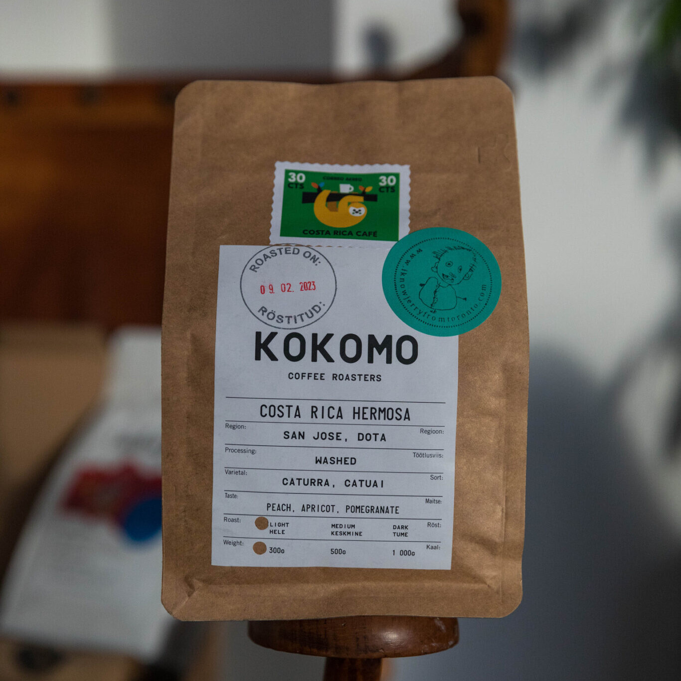 bag of Kokomo beans