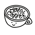 Logo Hola coffee