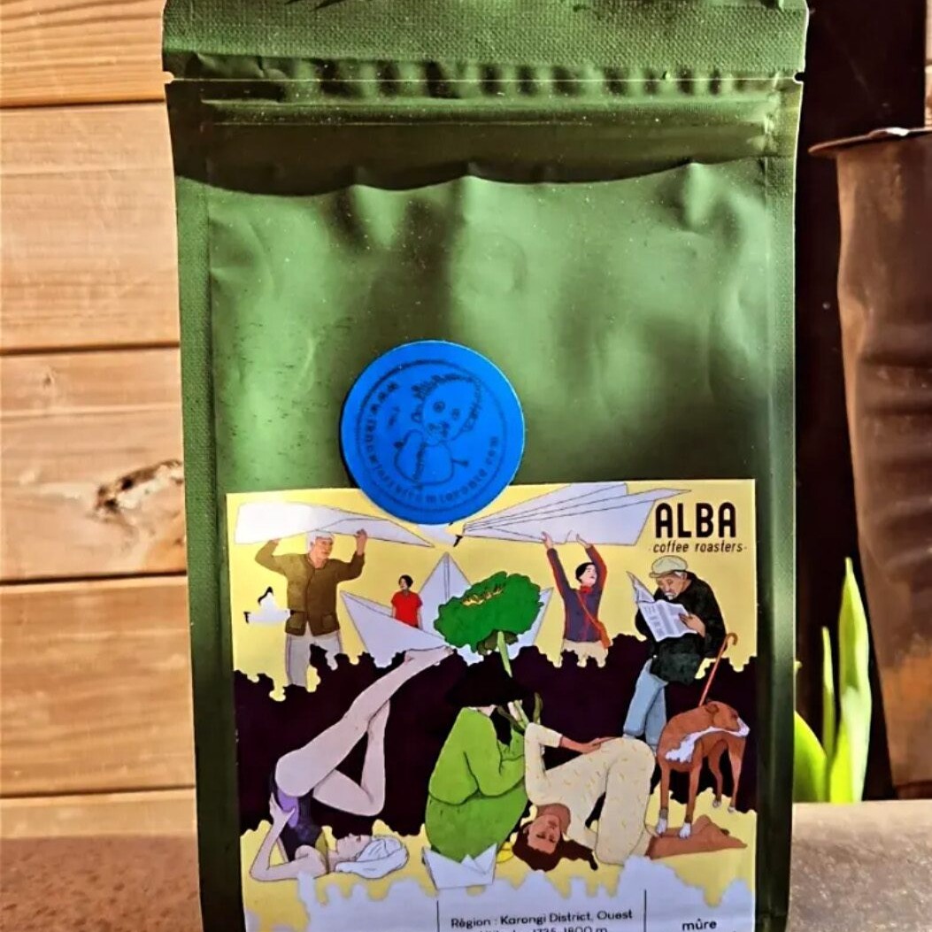 Bag of Alba coffee beans